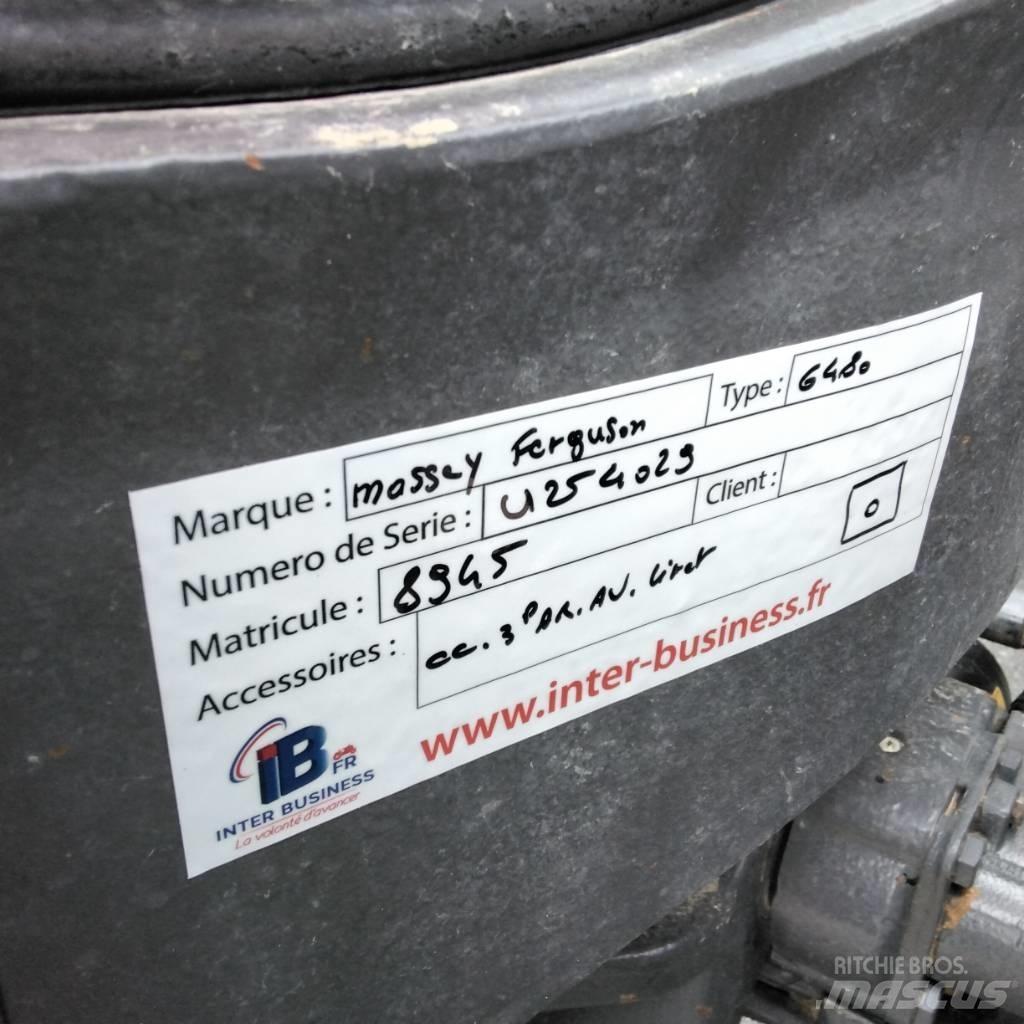 Massey Ferguson 6480 Traktorji