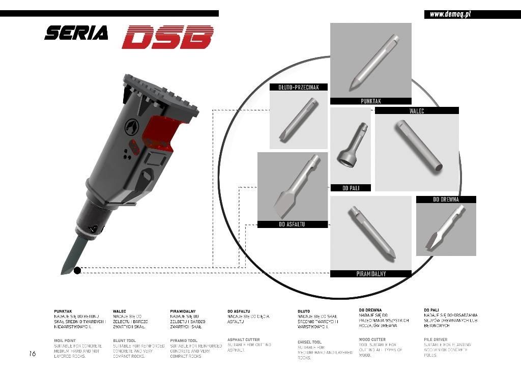  DEMOQ DSB200 Kladiva