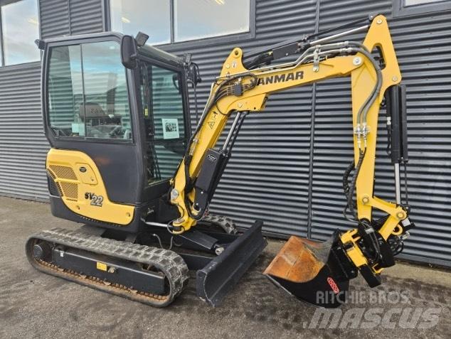 Yanmar sv22 Mini bagri <7t