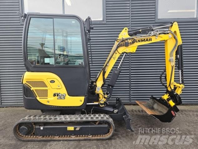 Yanmar sv22 Mini bagri <7t