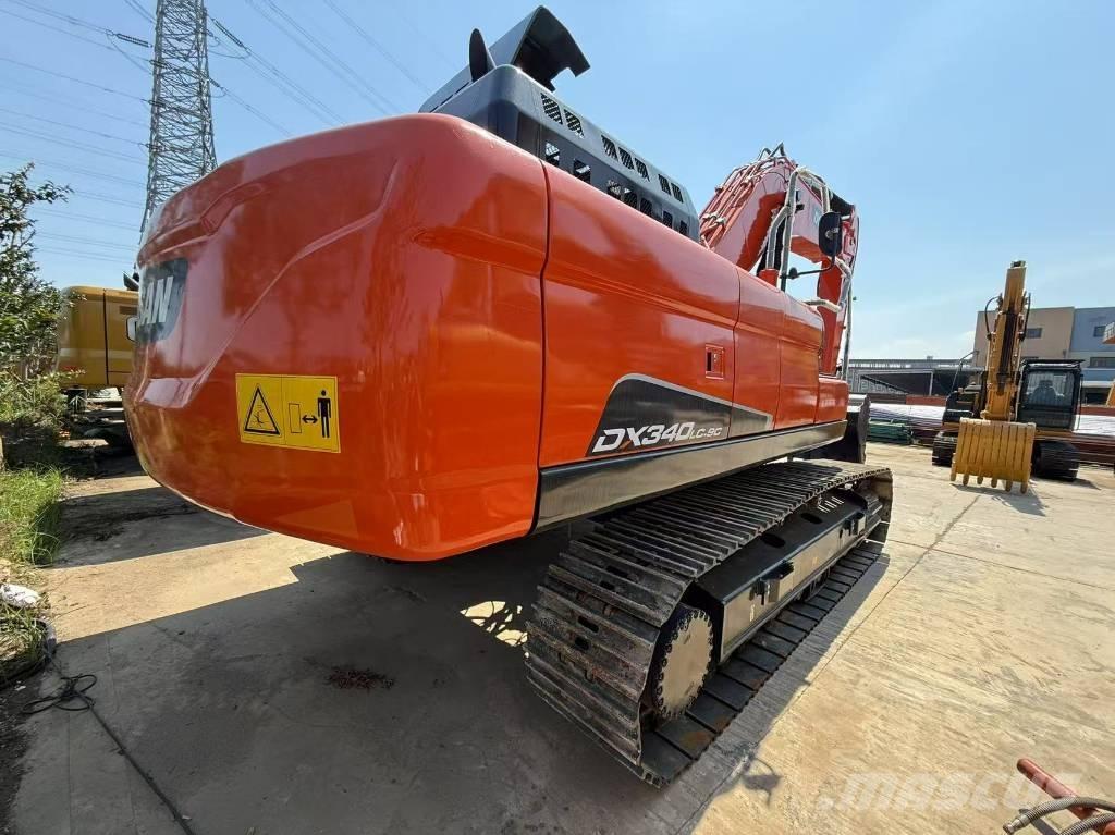 Doosan DX 340 Bagri goseničarji