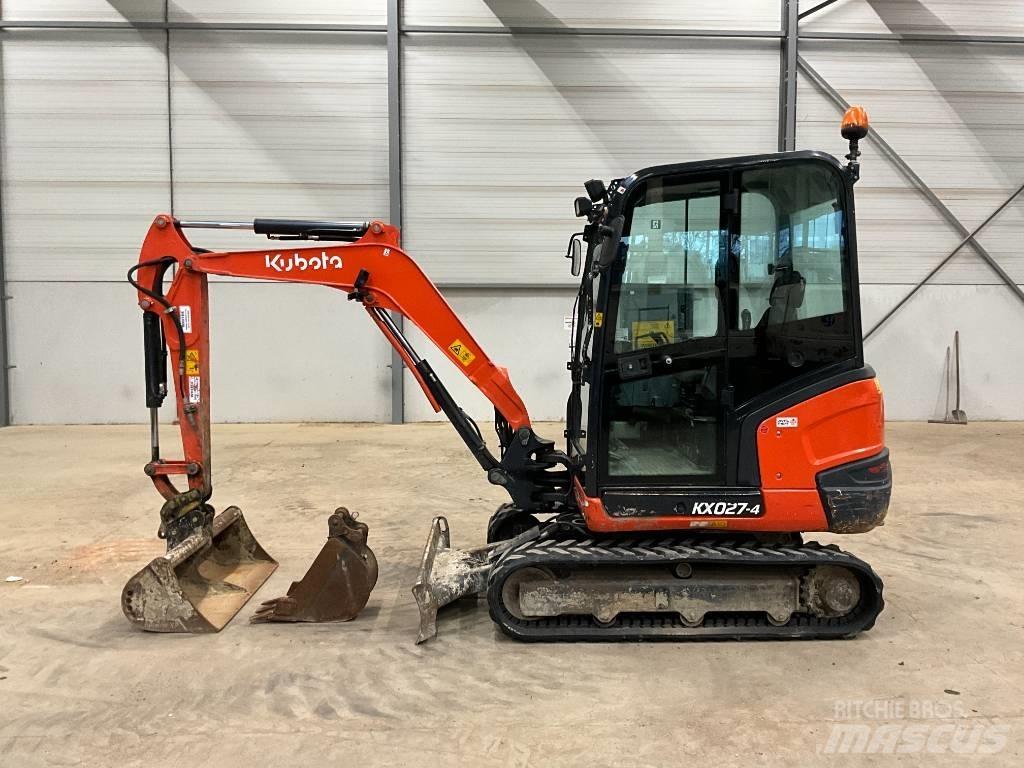 Kubota KX 027-4 Mini bagri <7t