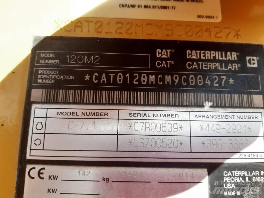 CAT 120 M 2 Grederji