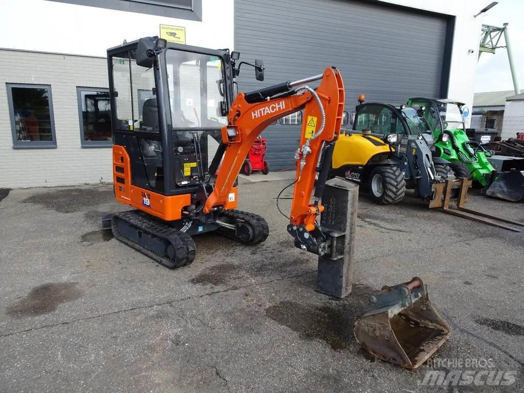 Hitachi ZX19-6CR Mini bagri <7t