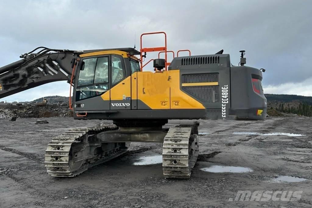 Volvo EC 480 E L Bagri goseničarji
