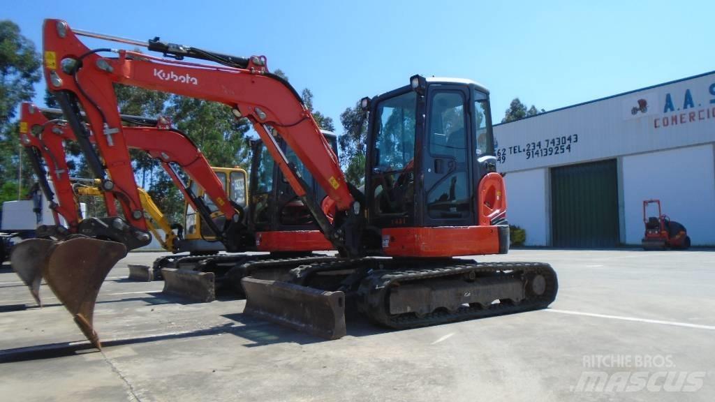 Kubota U 48-4 Mini bagri <7t