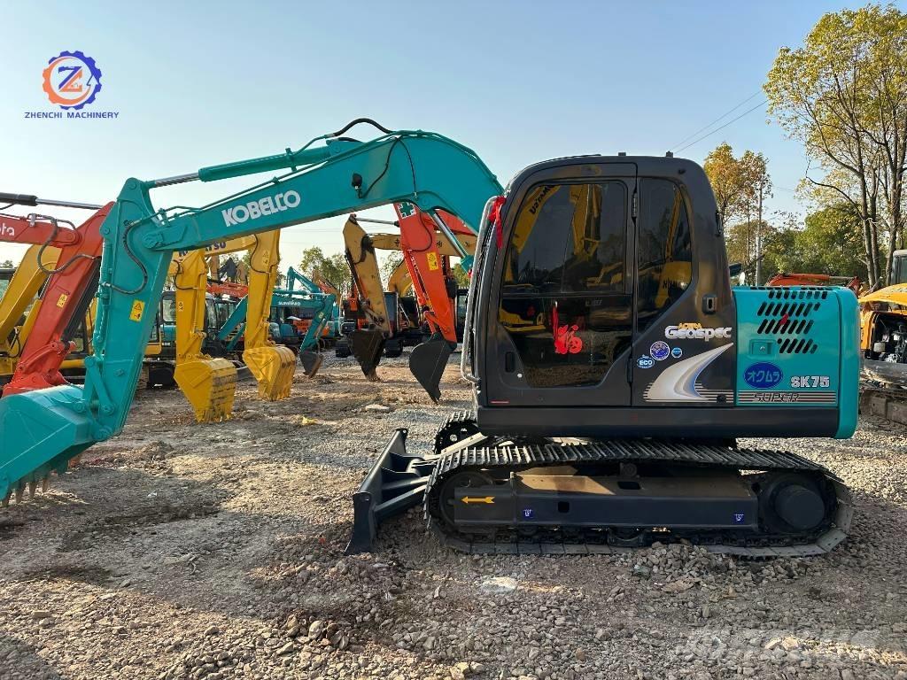 Kobelco SK 75 Midi bagri 7t – 12t