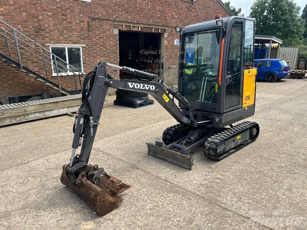 Volvo EC 18 E Mini bagri <7t