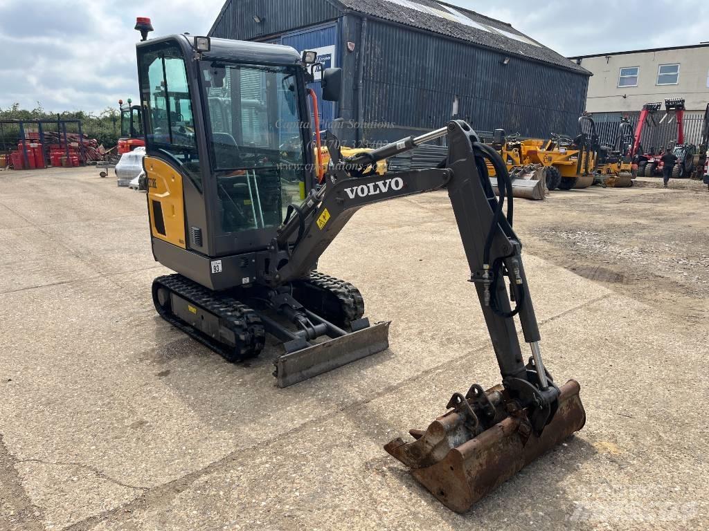 Volvo EC 18 E Mini bagri <7t