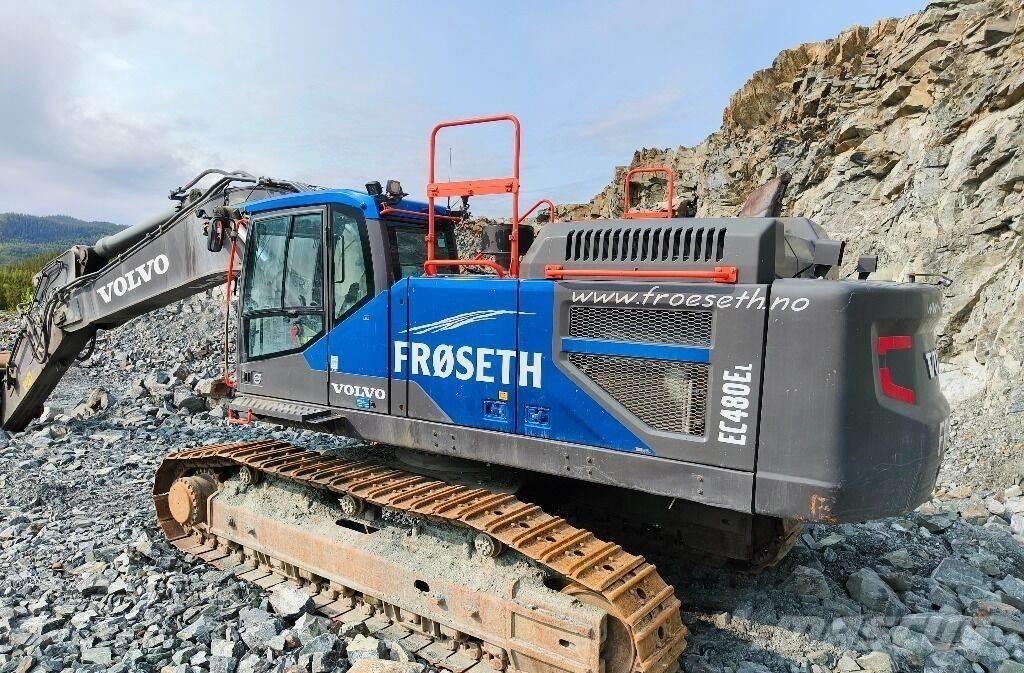 Volvo EC 480 E L Bagri goseničarji