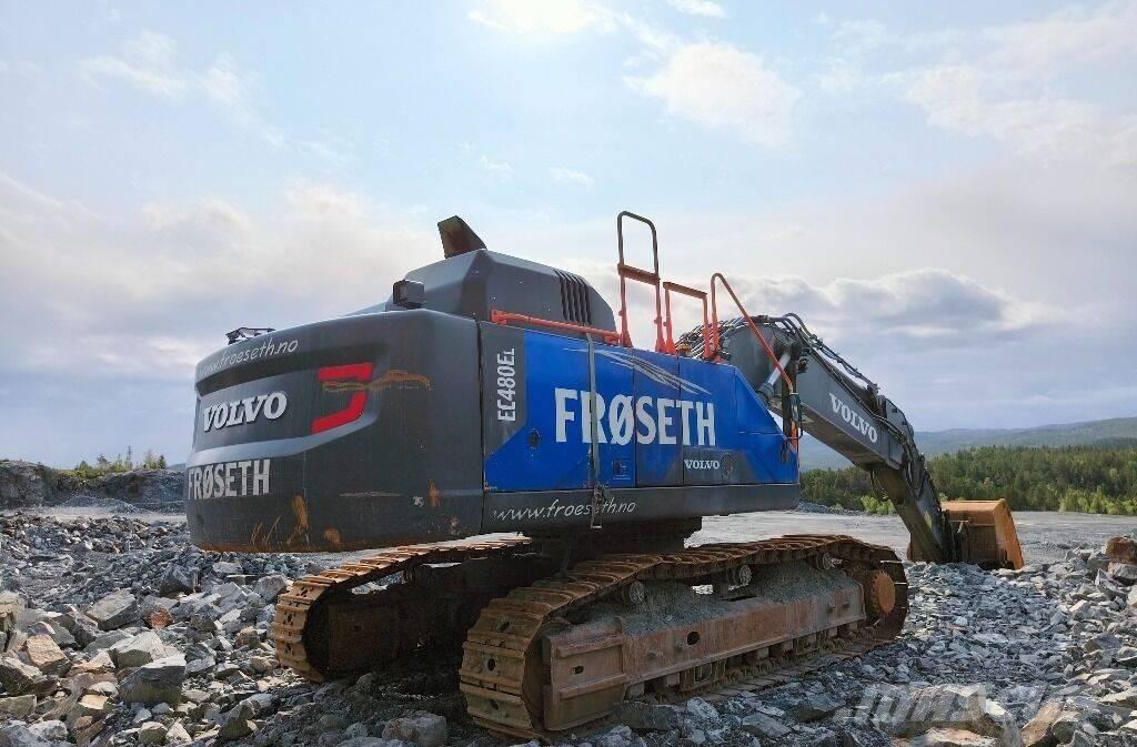 Volvo EC 480 E L Bagri goseničarji