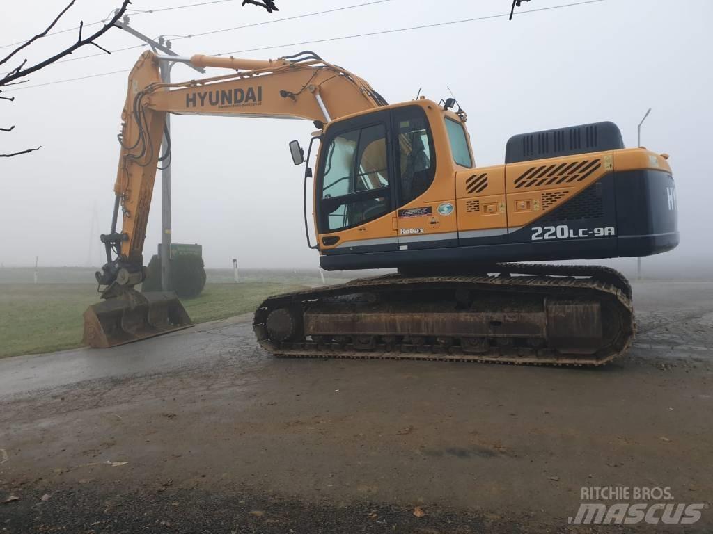 Hyundai R 220 LC-9A Bagri goseničarji