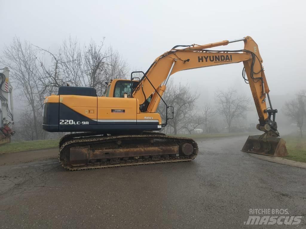Hyundai R 220 LC-9A Bagri goseničarji