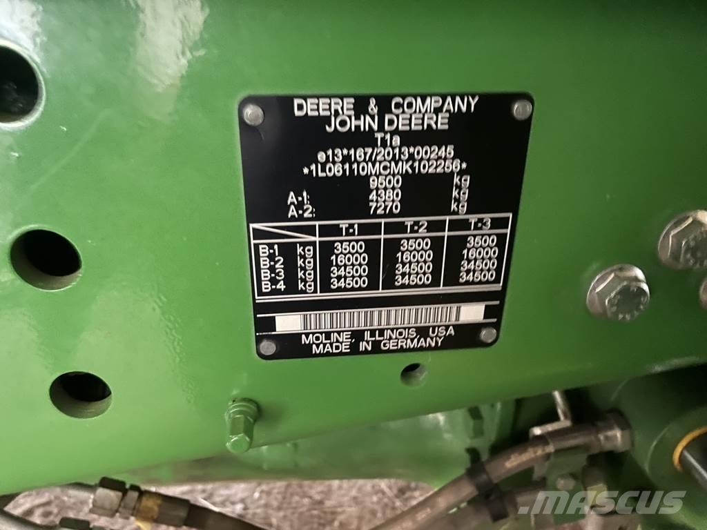 John Deere 6110M Traktorji