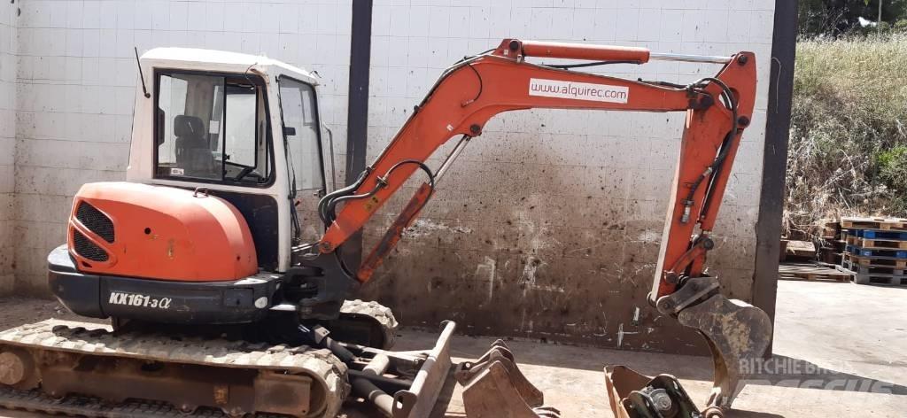 Kubota KX 161-3 Mini bagri <7t