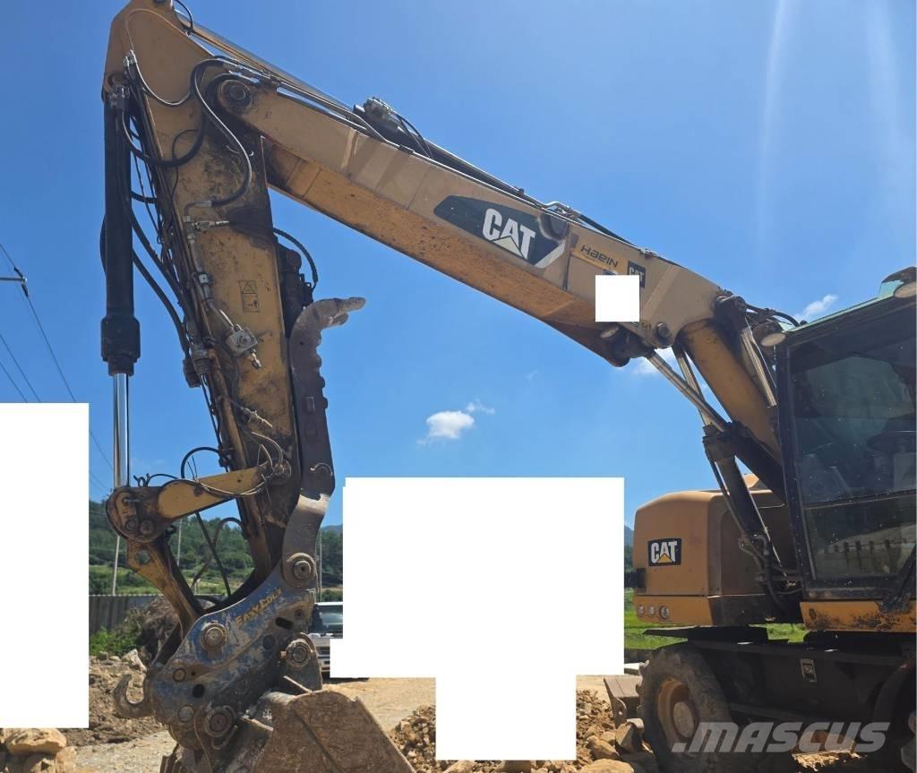 CAT 314F Bagri na kolesih