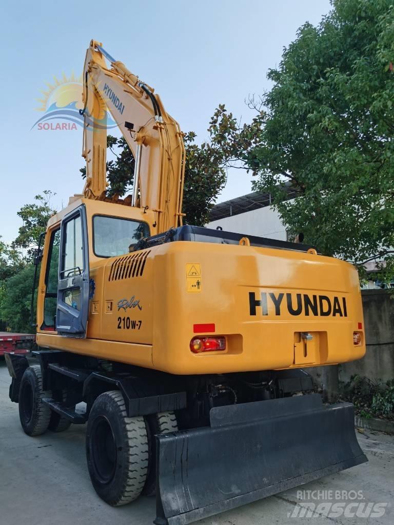 Hyundai R210W-7 Bagri na kolesih