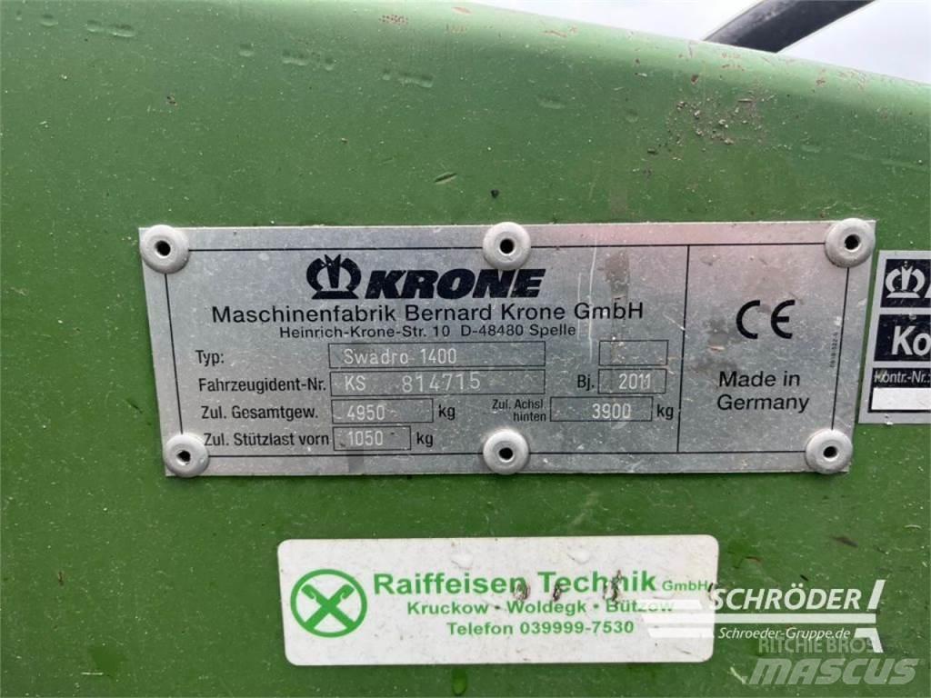 Krone SWADRO 1400 Zgrabljalniki