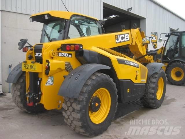 JCB 538-60 Kmetijski teleskopski nakladalci