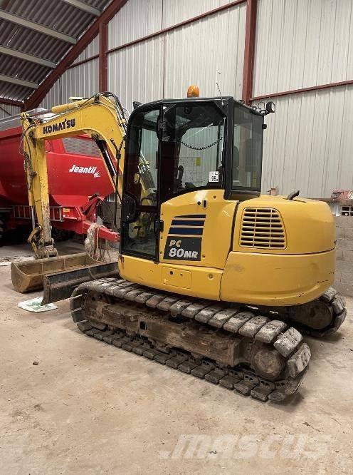 Komatsu PC80MR-5E0 Midi bagri 7t – 12t