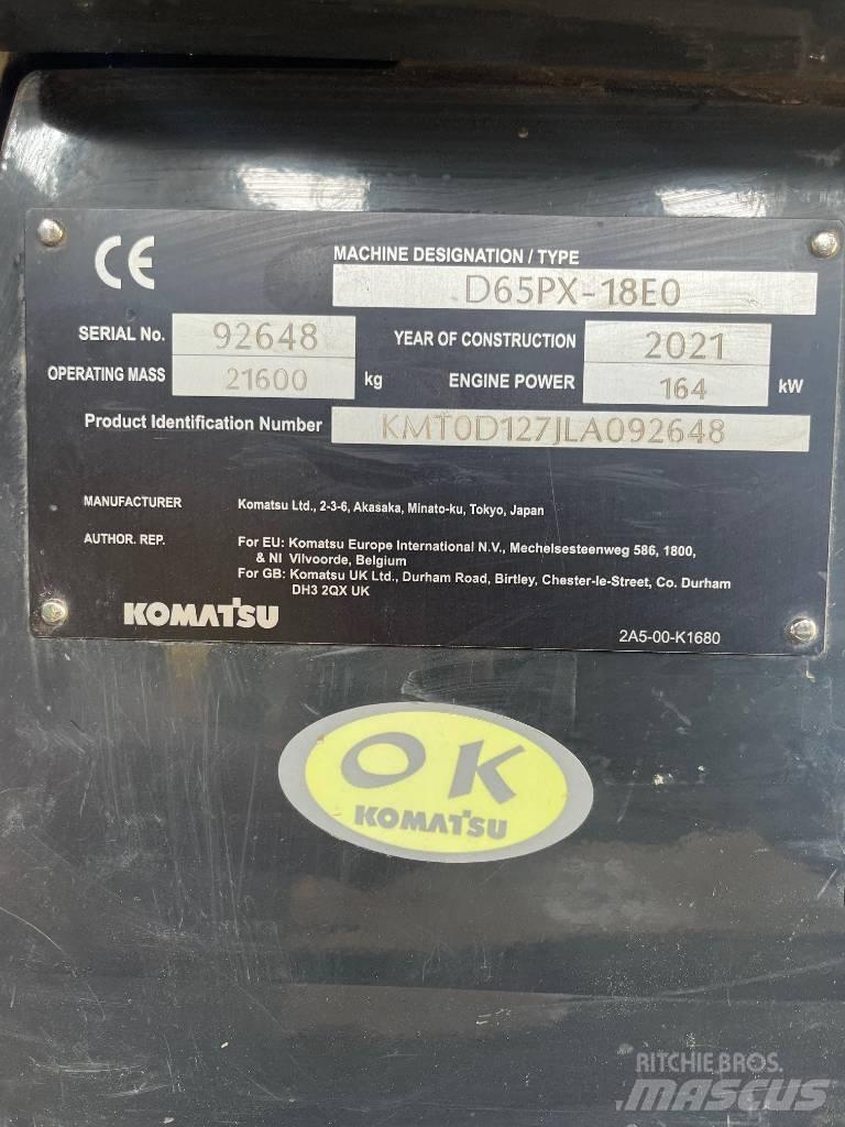 Komatsu D65PX-18E0 Buldožerji goseničarji
