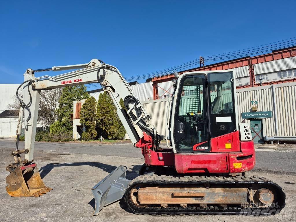 Takeuchi TB 280 FR Bagri goseničarji