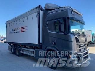 Scania R580 Flisbil Tovornjaki za žagovino