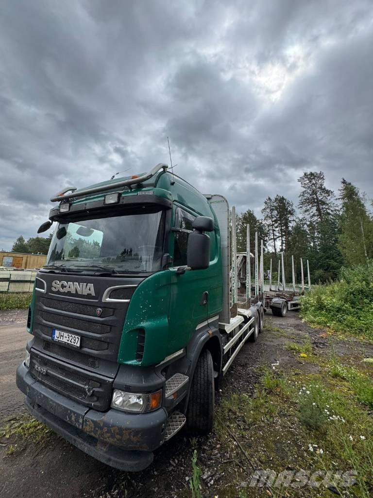 Scania R 500 Tovornjaki za hlode