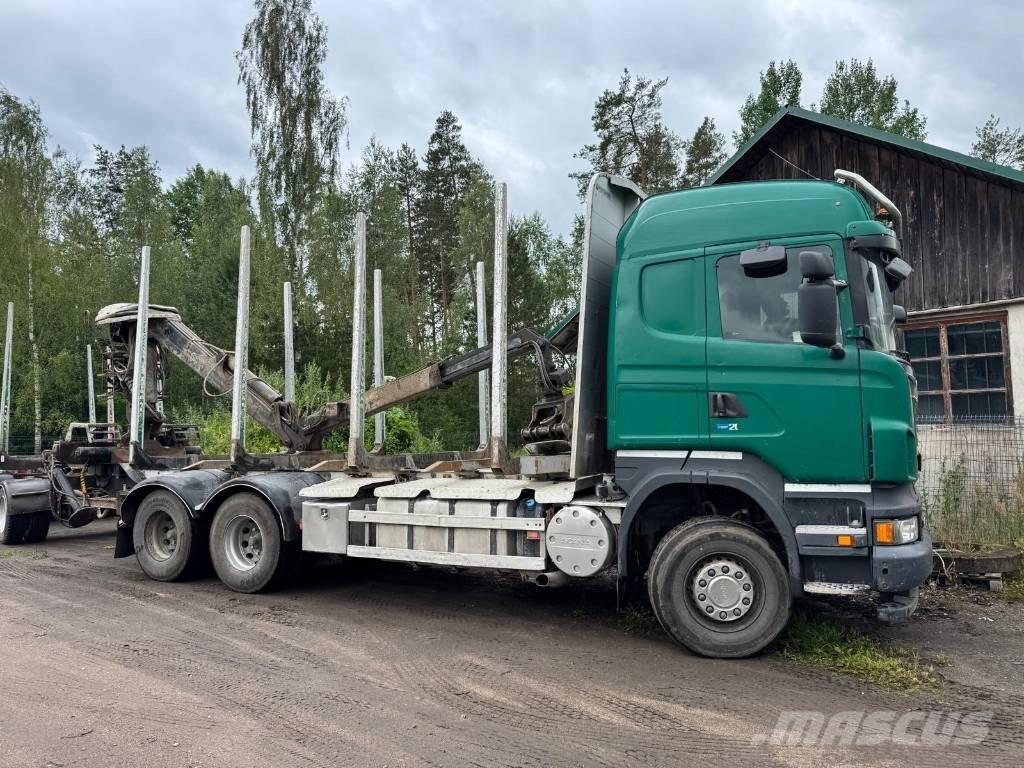 Scania R 500 Tovornjaki za hlode