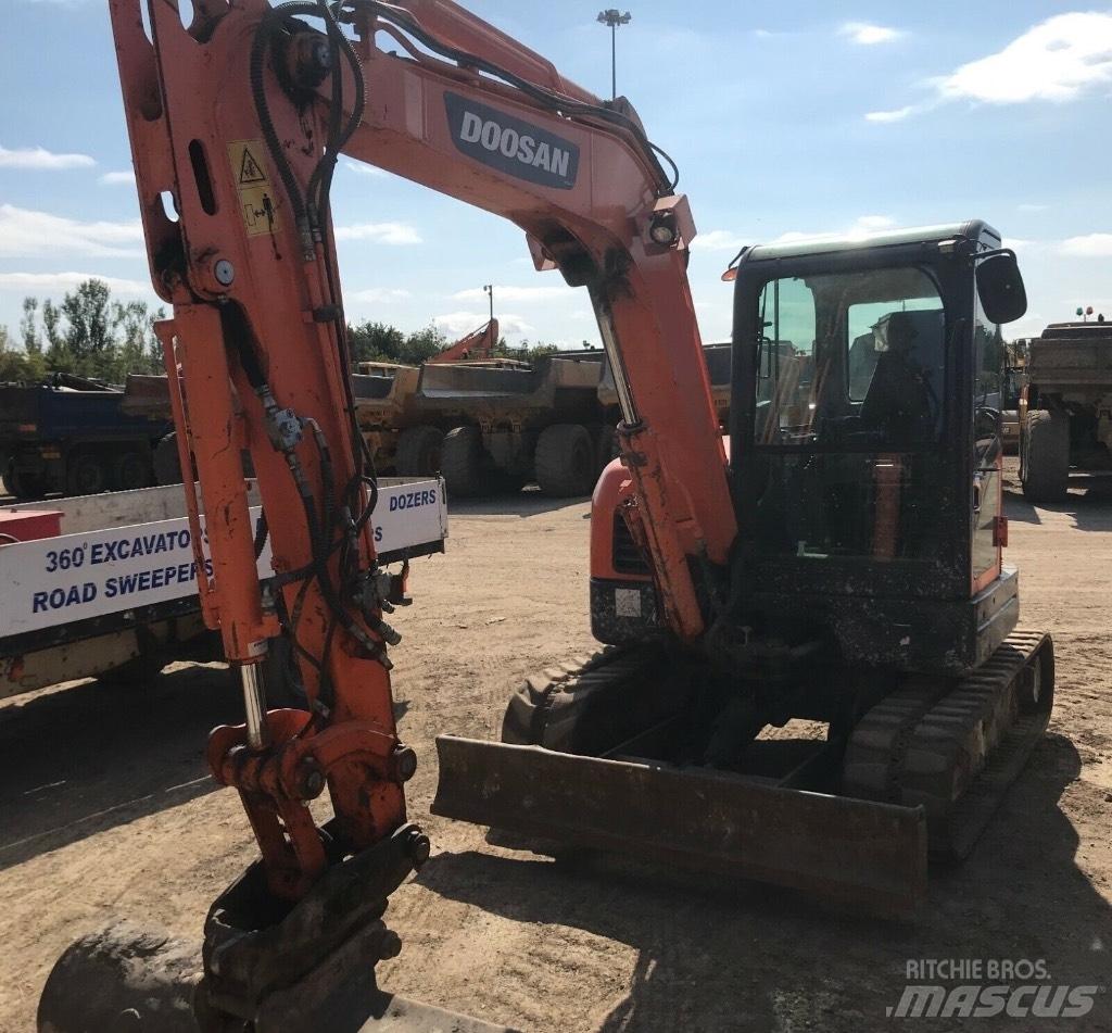 Doosan DX 60 R Mini bagri <7t