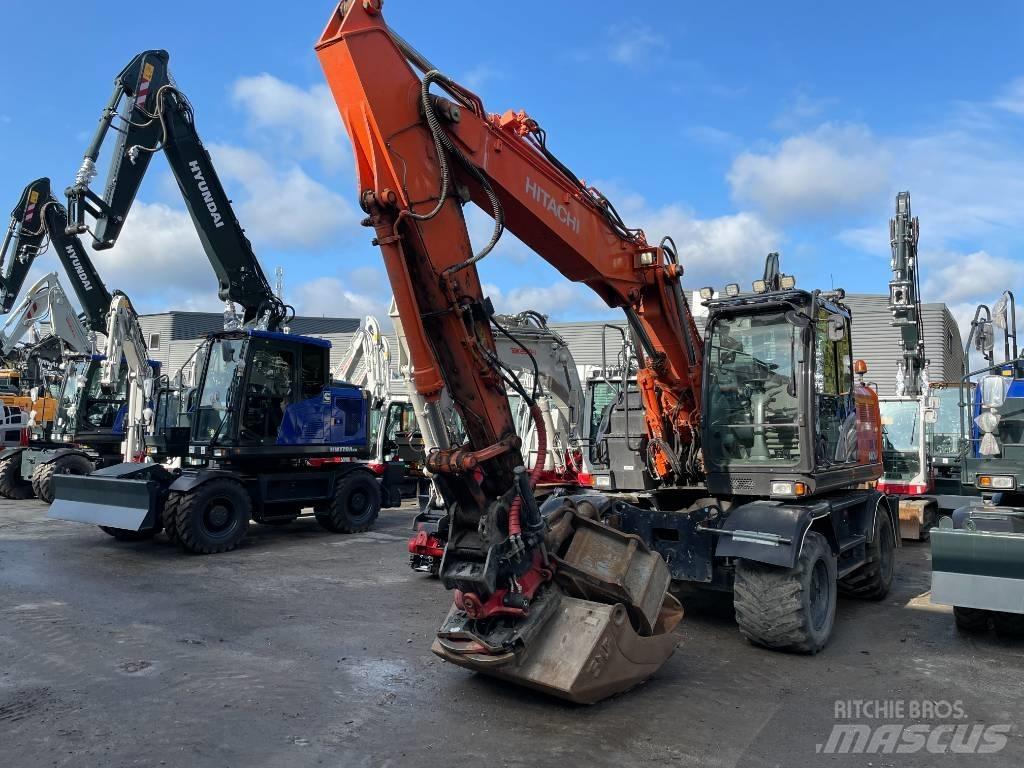 Hitachi 140W-6 Bagri na kolesih