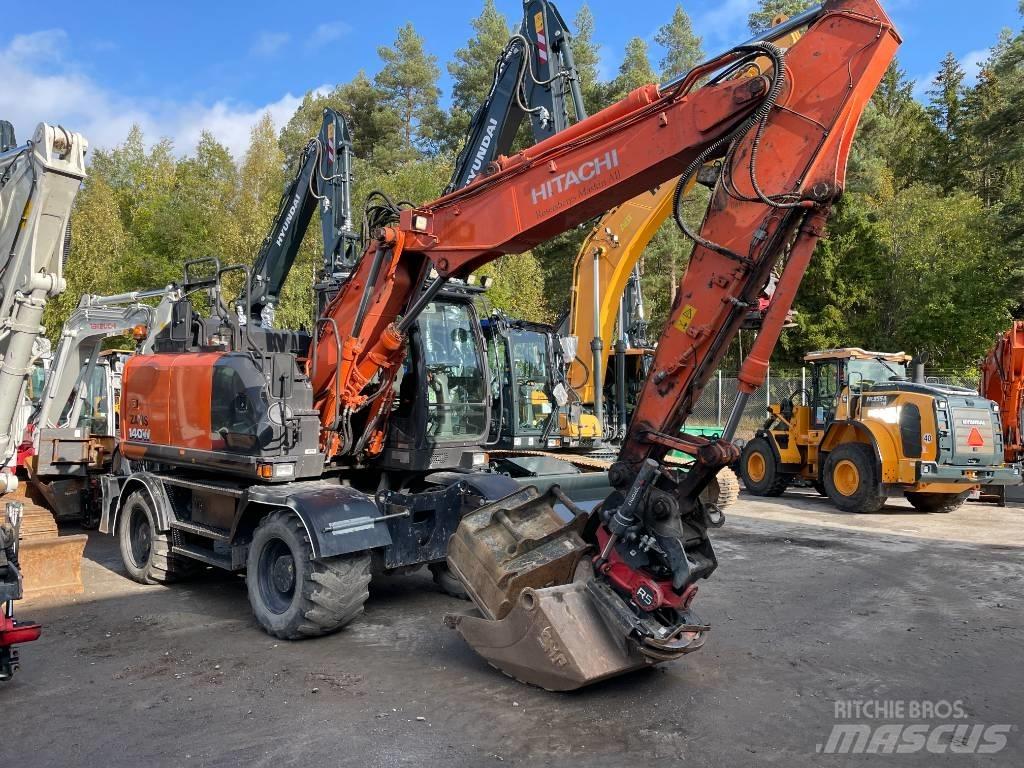 Hitachi 140W-6 Bagri na kolesih