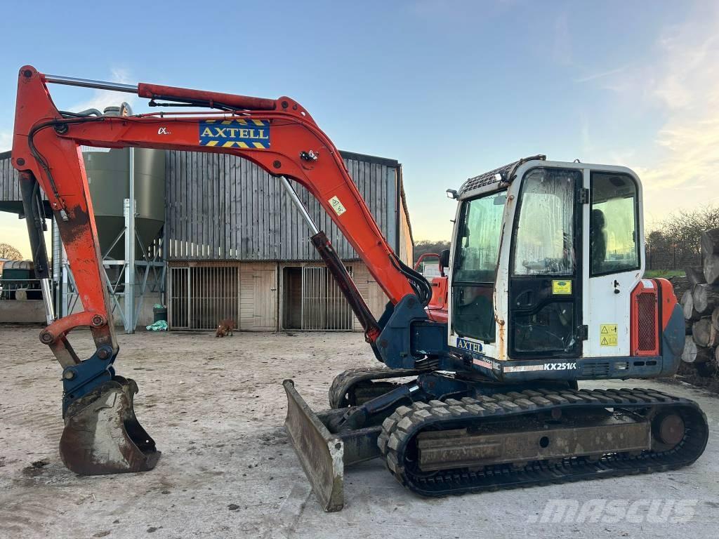 Kubota KX 251 Midi bagri 7t – 12t