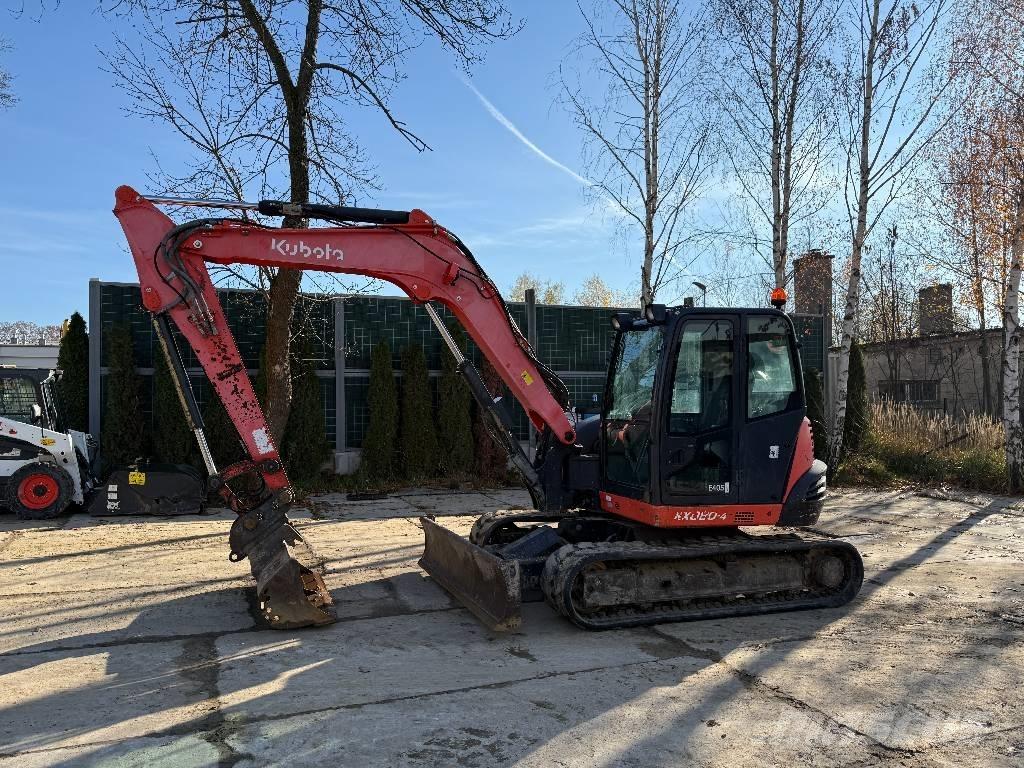 Kubota KX 080-4 Midi bagri 7t – 12t