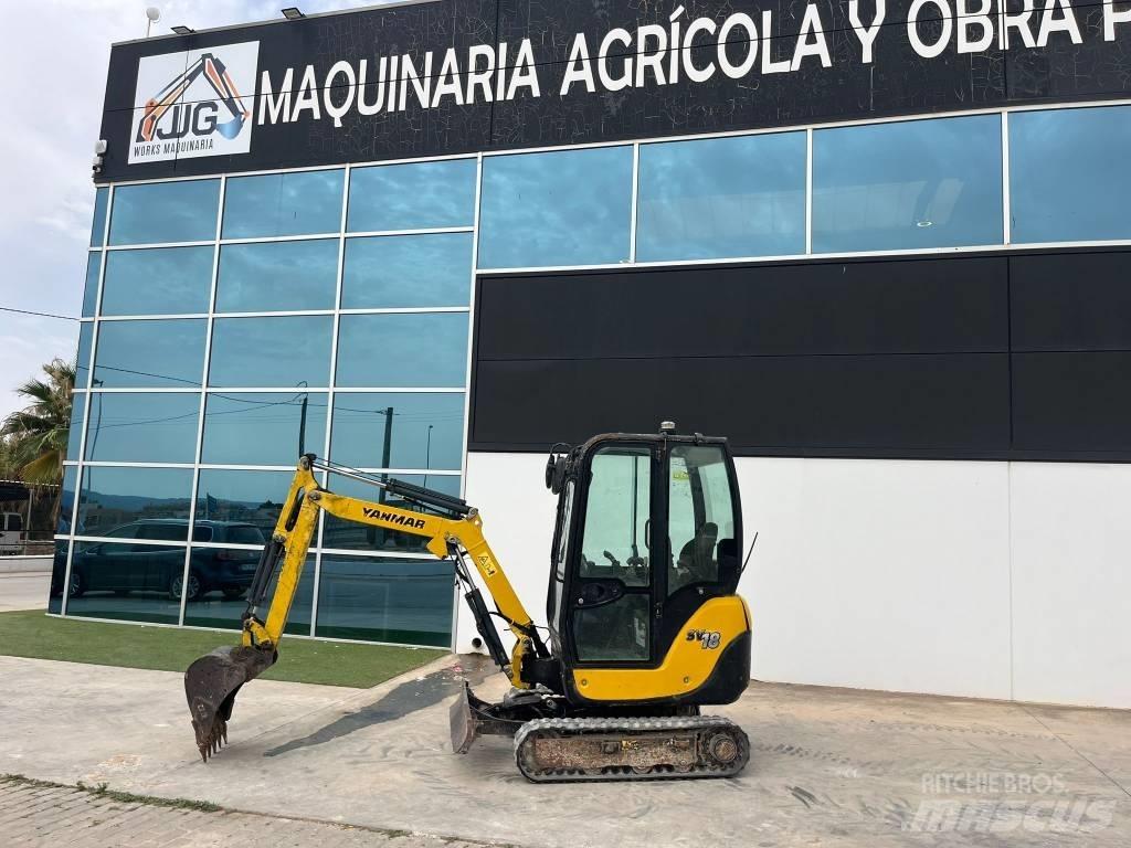 Yanmar SV 18 Mini bagri <7t