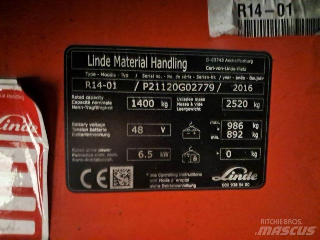 Linde R14-01 Viličarji s pomičnim teleskopom
