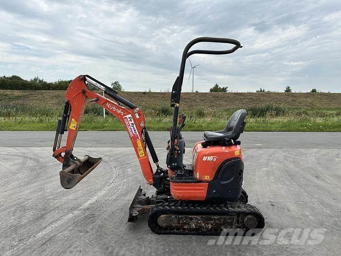 Kubota U10-3 Bagri goseničarji