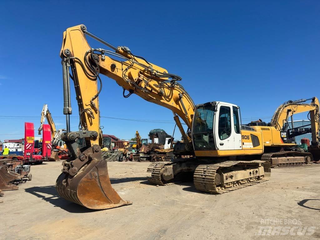 Liebherr R 906 LC Bagri goseničarji