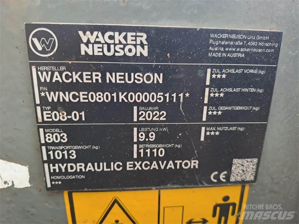 Wacker Neuson 803 Bagri goseničarji
