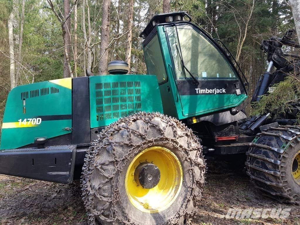 Timberjack 1470D Harvesterji