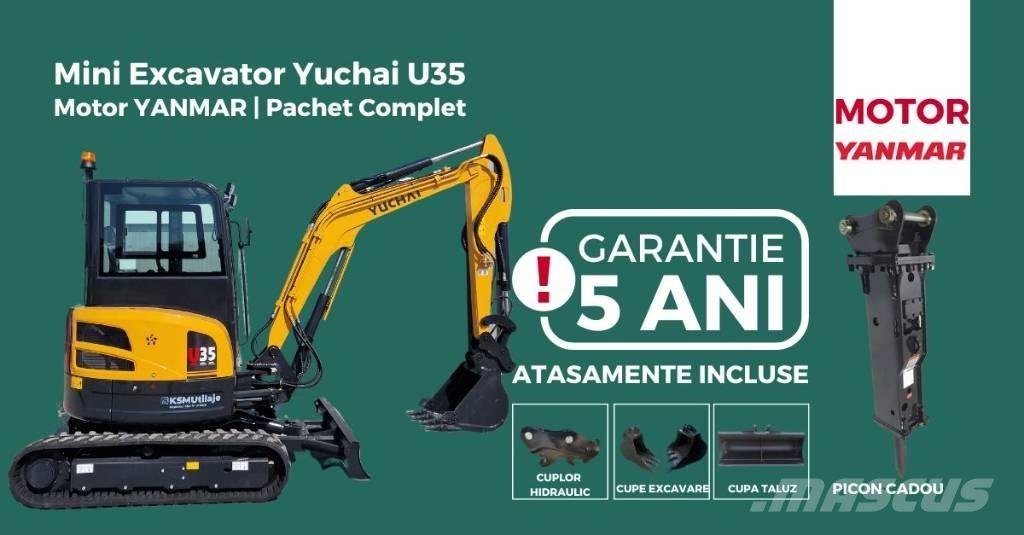 Yuchai U35 STAGE 5 Mini bagri <7t