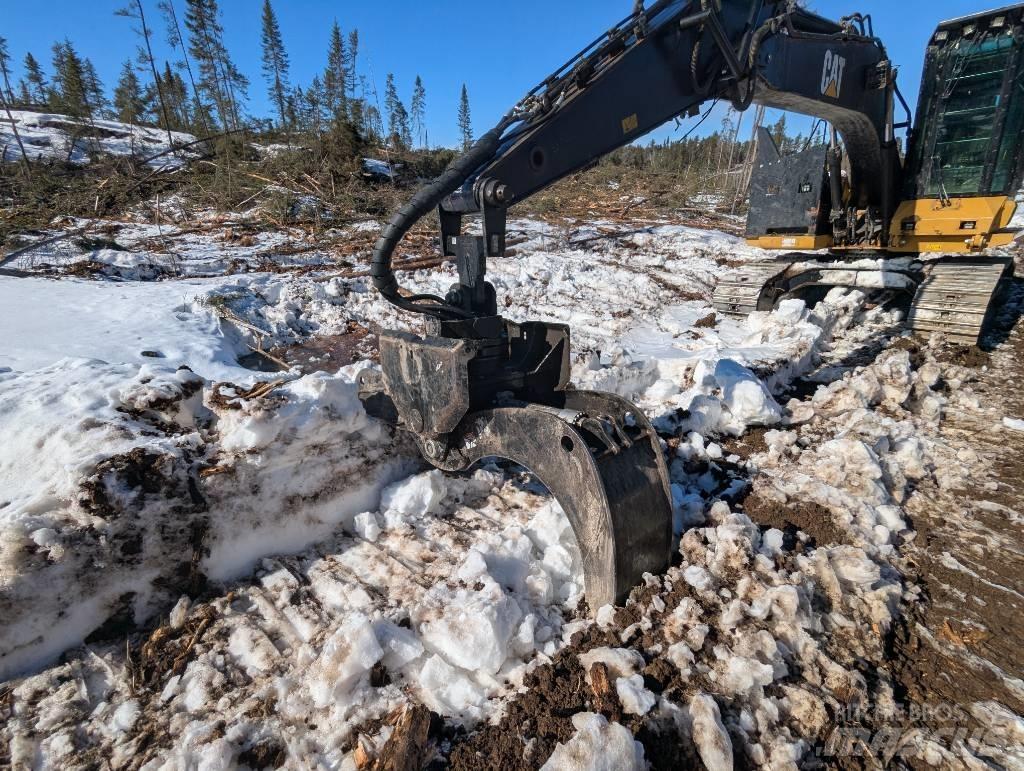 CAT 320 D FM Nakladalci za les