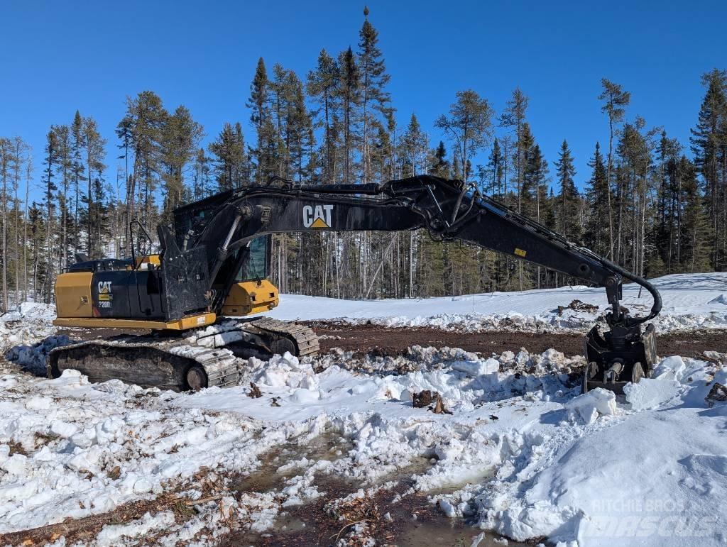 CAT 320 D FM Nakladalci za les