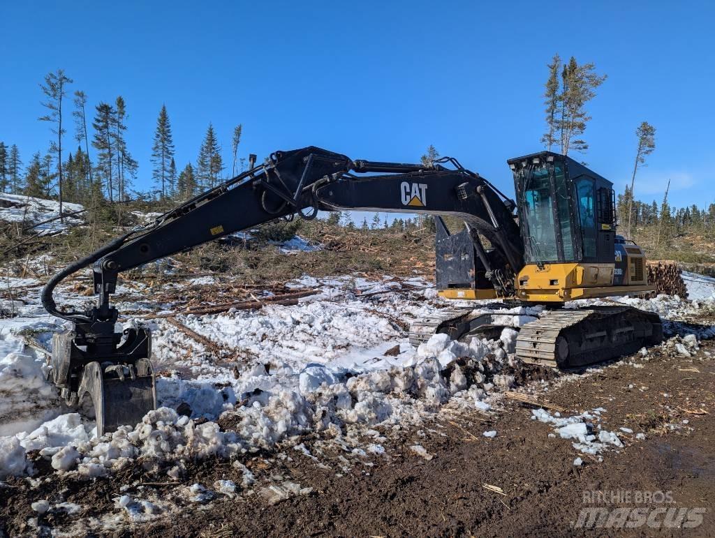CAT 320 D FM Nakladalci za les