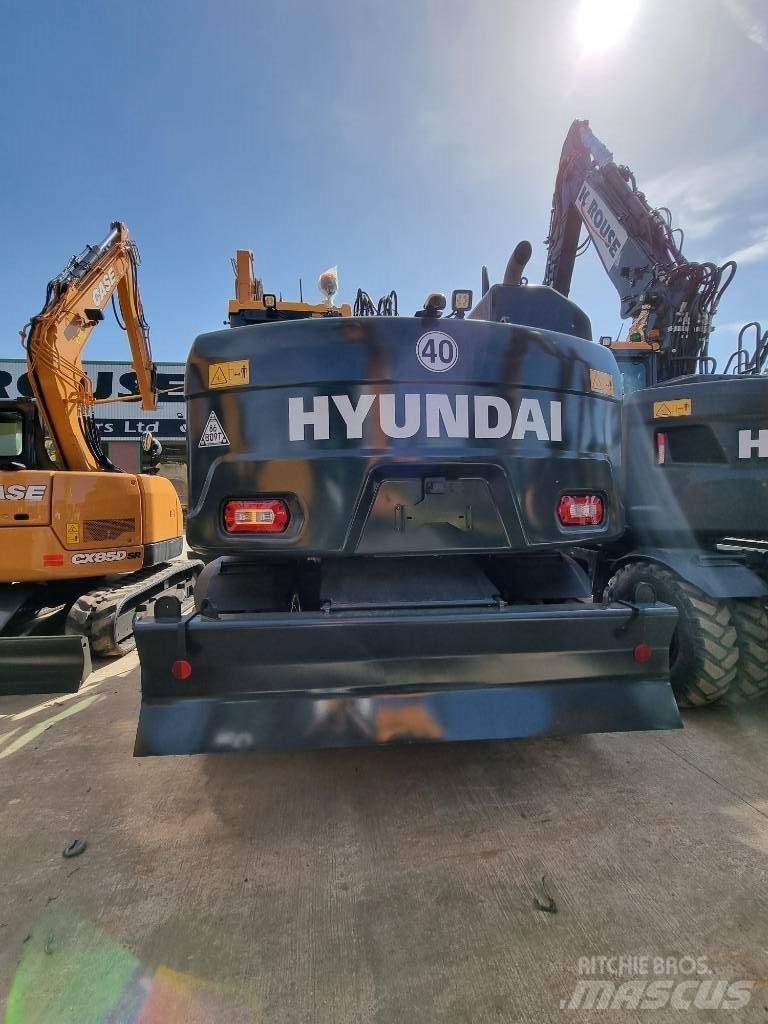 Hyundai HW140A Bagri na kolesih