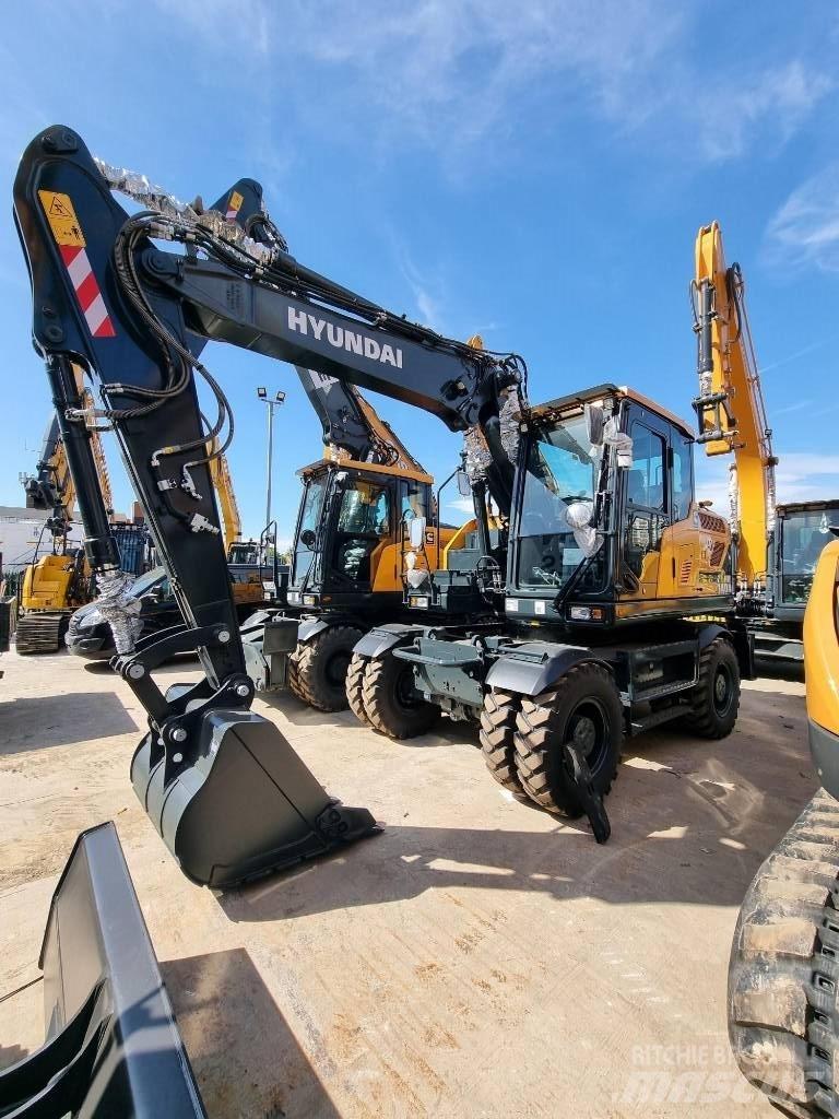 Hyundai HW140A Bagri na kolesih