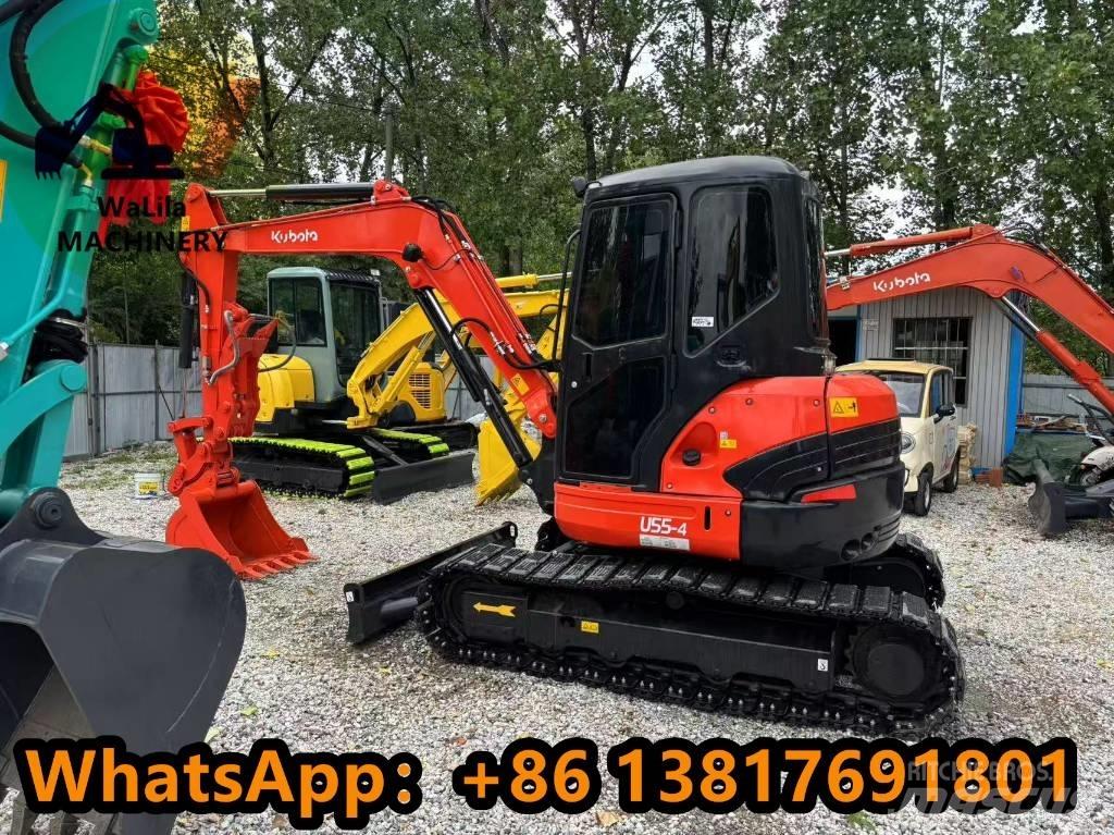 Kubota U 55-4 Mini bagri <7t