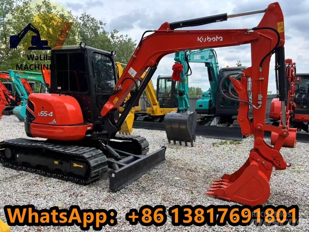 Kubota U 55-4 Mini bagri <7t
