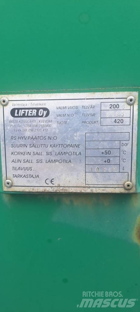Vepi 10 m3 Cisterne za gnojnico