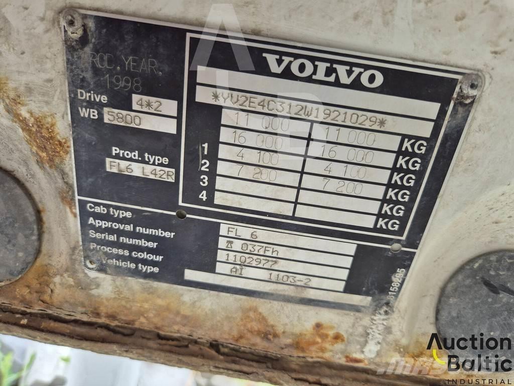 Volvo FL6 Tovornjaki s kesonom/platojem